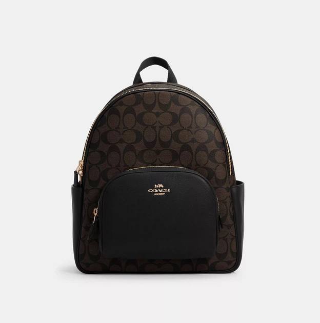 Coach Рюкзак Coach Court Backpack In Signature Canvas