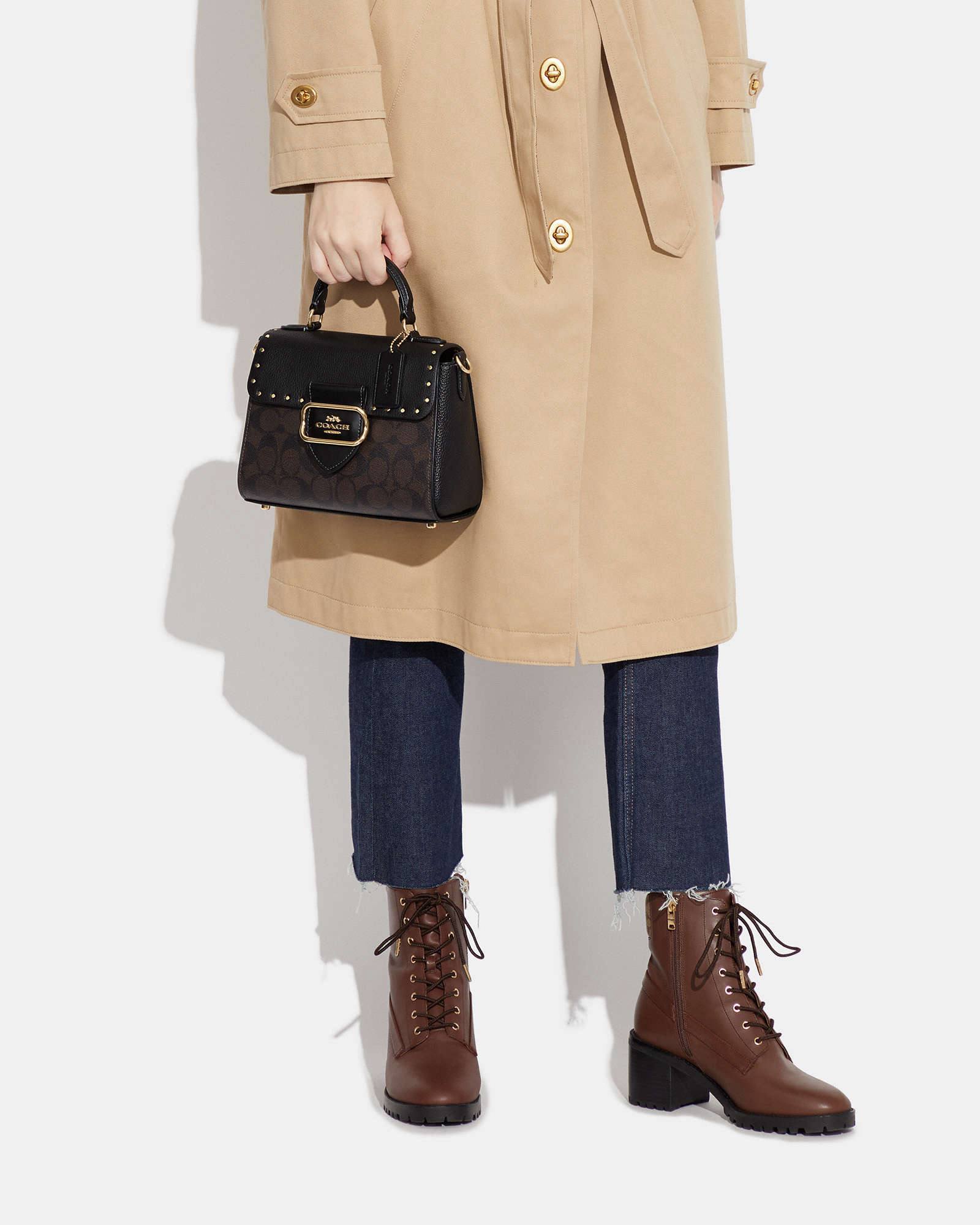 Coach Сумка Coach Grace Carryall In Signature Canvas