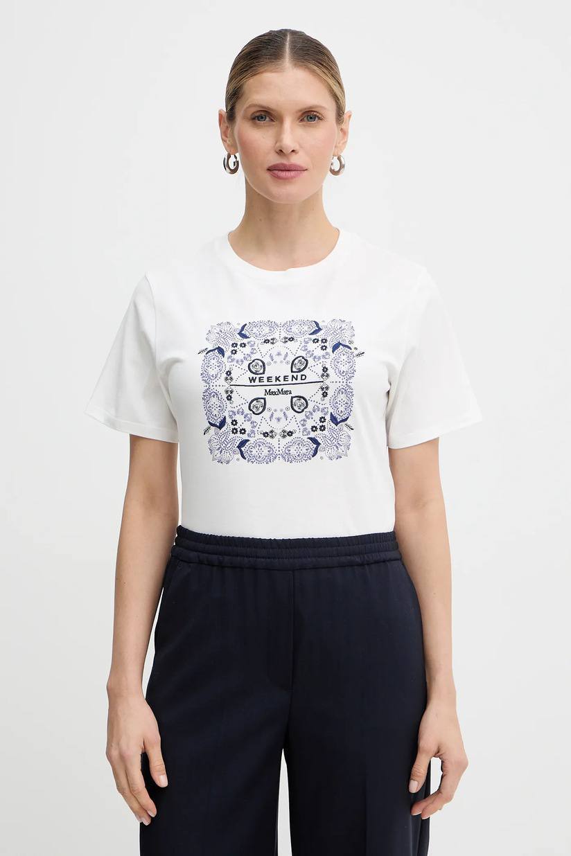 Weekend Max Mara Футболка Weekend Max Mara з принтом