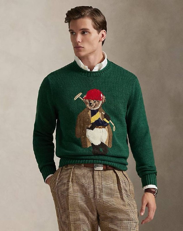 Polo Ralph Lauren Светр Polo Ralph Lauren Bear зелений