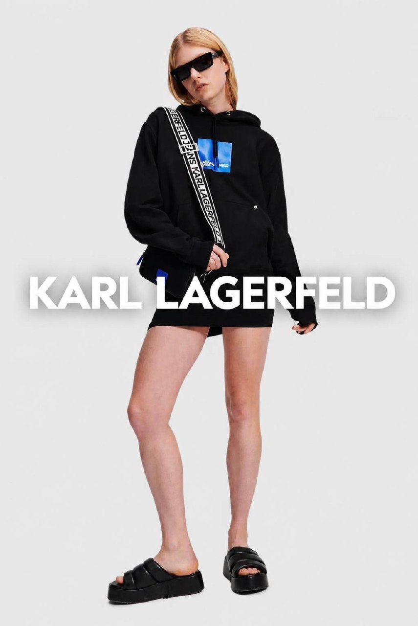 Karl Lagerfeld Худі Karl Lagerfeld Jeans чорне