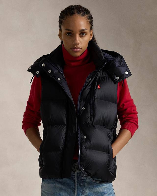 Polo Ralph Lauren Жіночий пуховий жилет Polo Ralph Lauren чорний