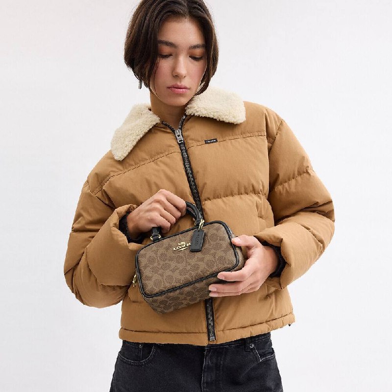 Coach Сумка Coach Rowan Satchel In Signature Canvas