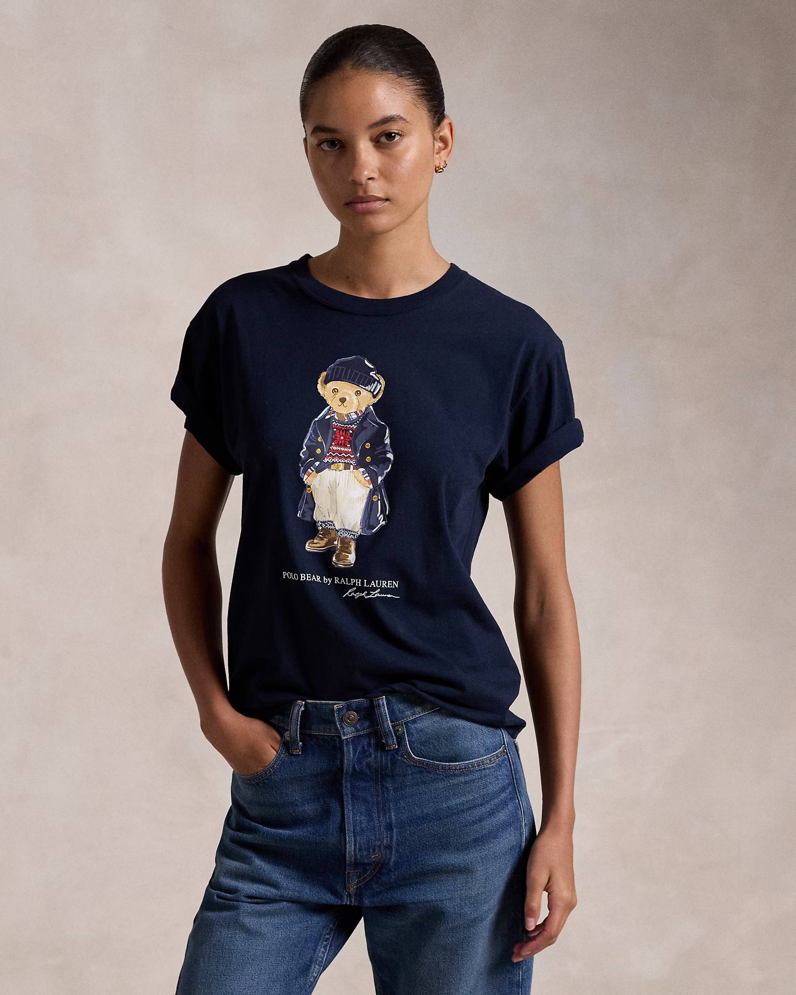 Polo Ralph Lauren Культова футболка Polo Ralph Lauren із фірмовим принтом Polo Bear