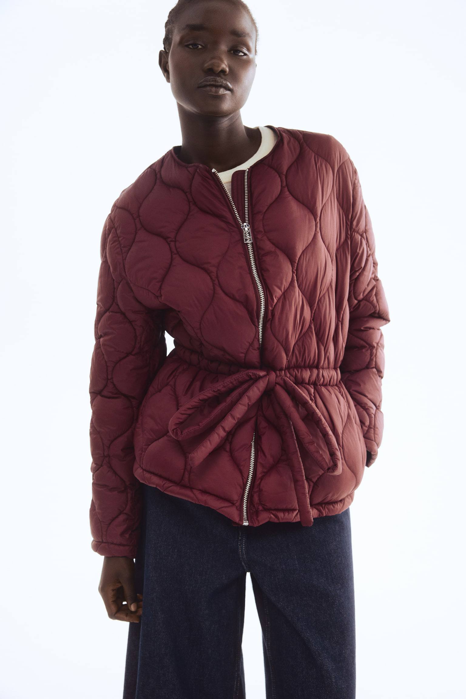 Zara Стьобана куртка Zara