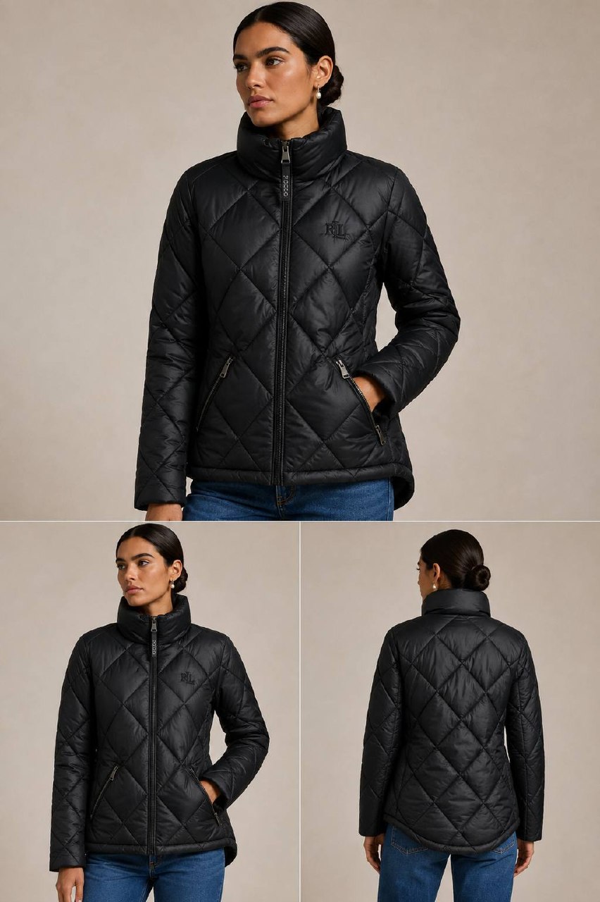 Polo Ralph Lauren Жіноча стьобана куртка Lauren Ralph Lauren