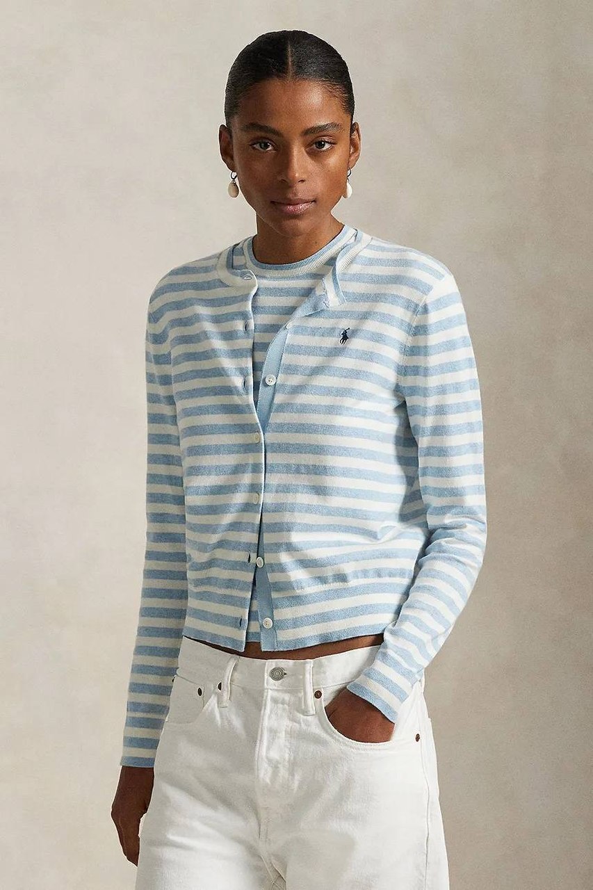 Polo Ralph Lauren Жіночий кардиган Polo Ralph Lauren у смужку