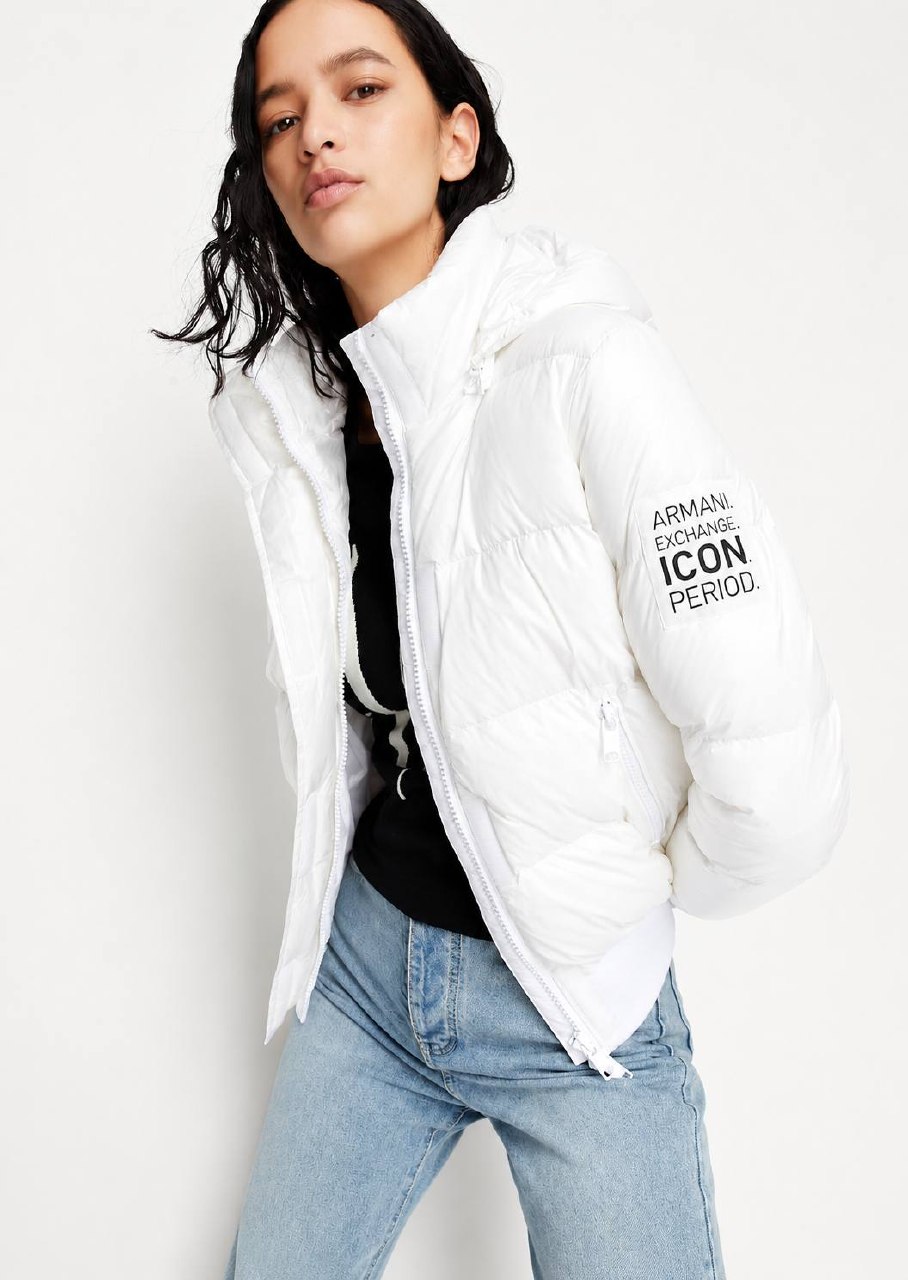 Armani Exchange Жіночий пуховик Armani
