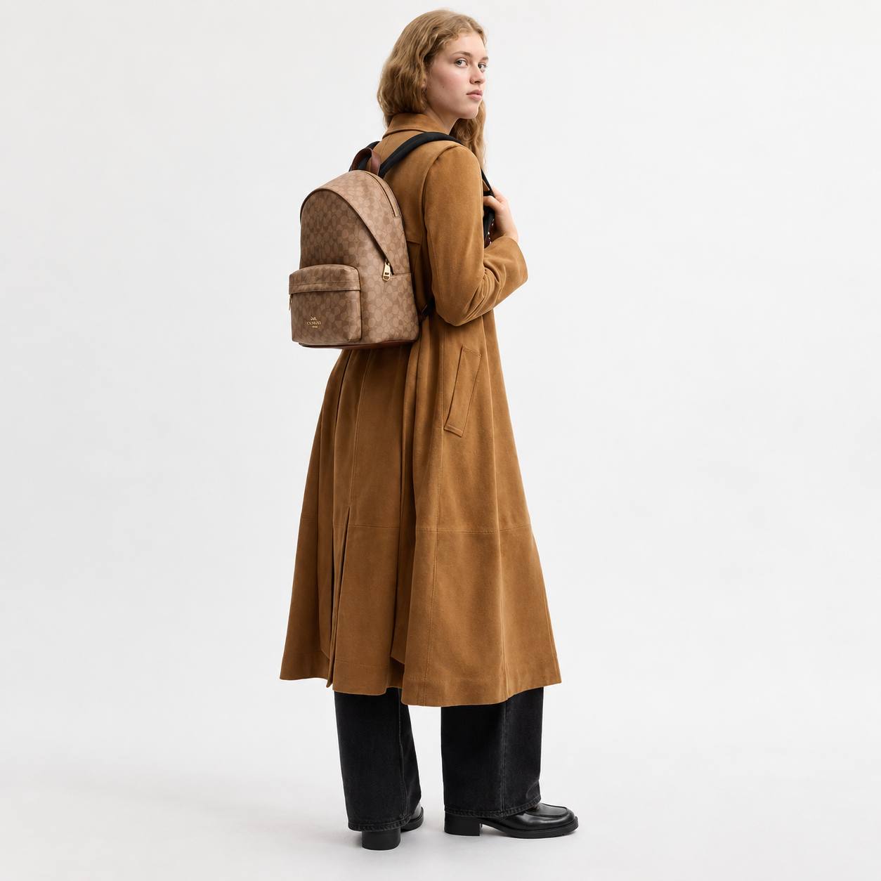 Coach Рюкзак Coach Court Backpack Signature Canvas