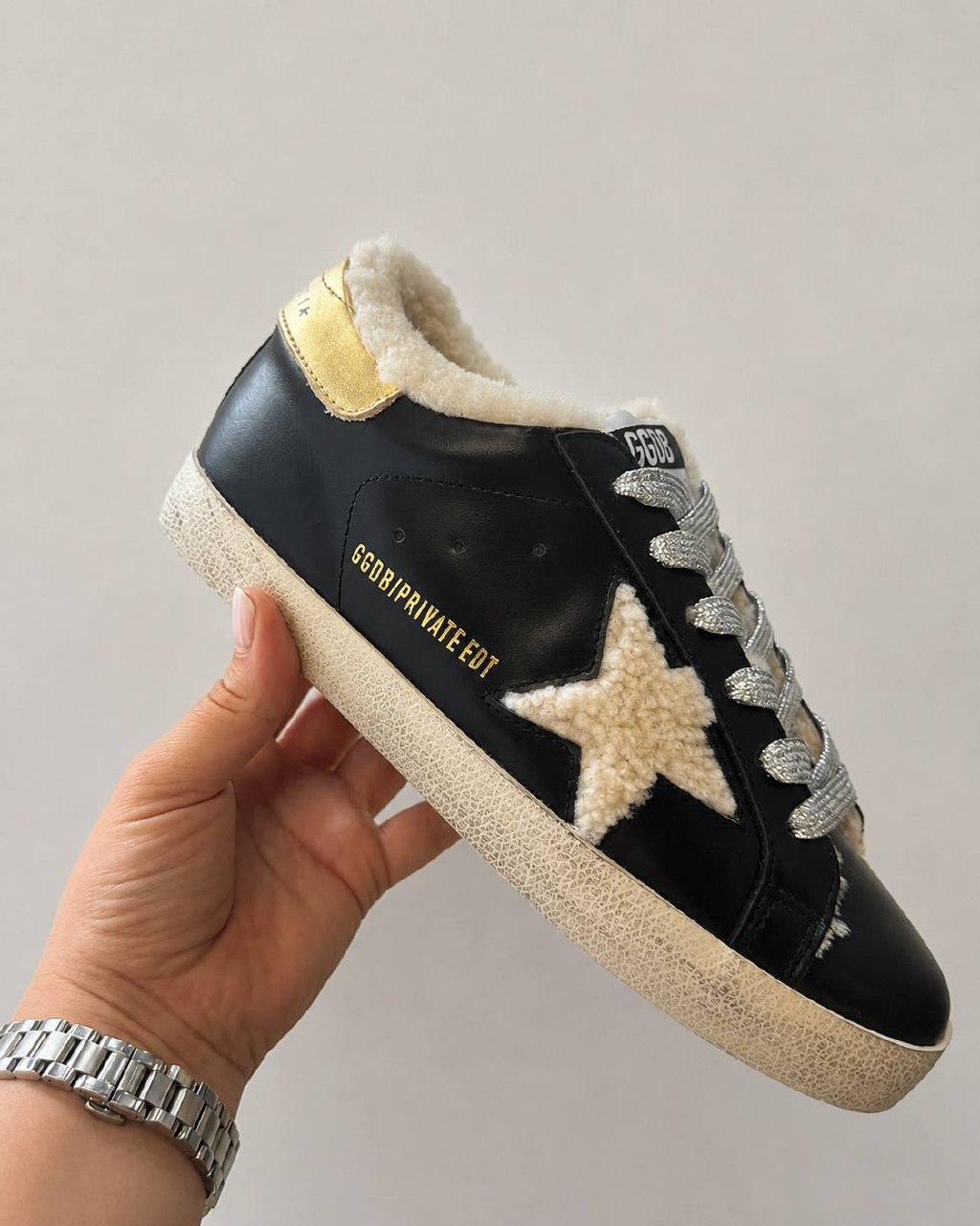 Golden Goose Зимові кеди Golden Goose Super-Star Shearling