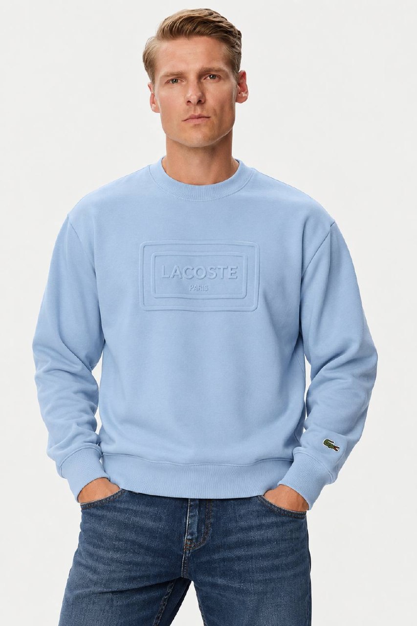 Lacoste Світшот Lacoste з рельєфним логотипом