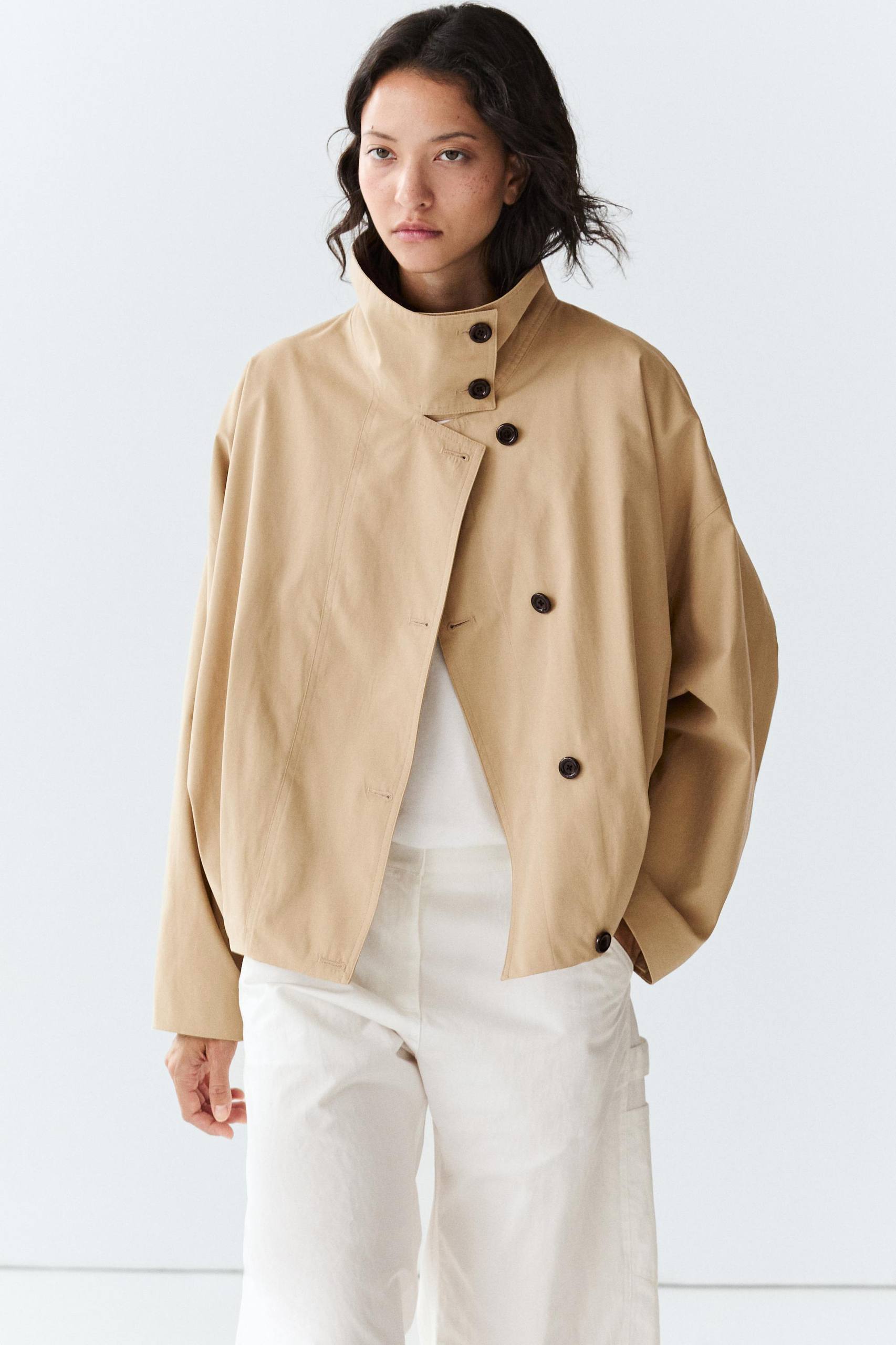 Massimo Dutti Жіноча укорочена куртка Massimo Dutti вільного крою