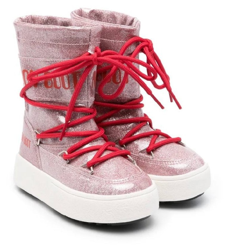 Moon Boot Moon Boot Icon Low Glitter — дитячі чоботи