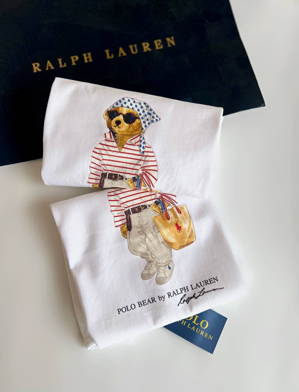 Polo Ralph Lauren Культова футболка Polo Ralph Lauren із фірмовим принтом Polo Bear