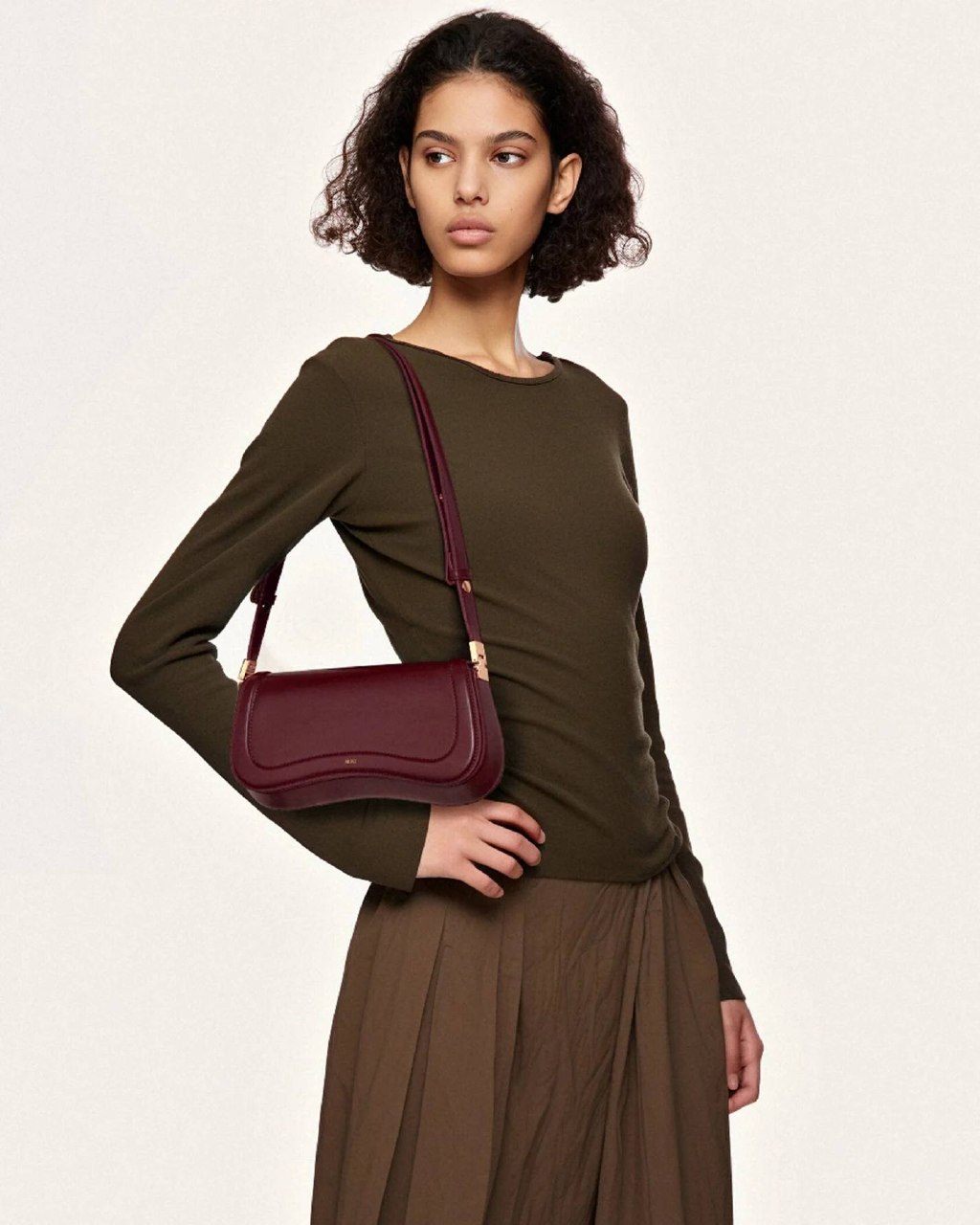 JW PEI JW PEI Joy Shoulder Bag Deep Claret