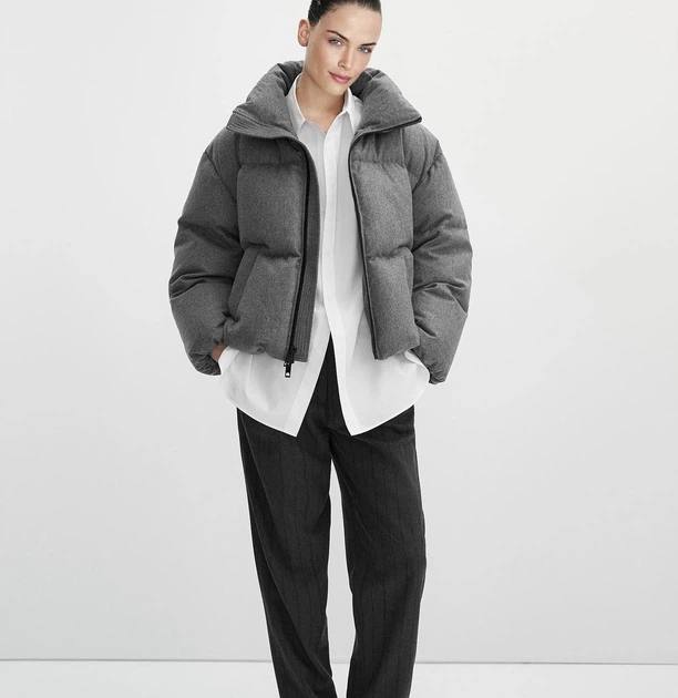 Massimo Dutti Укорочений пуховик Massimo Dutti