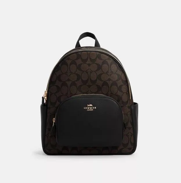 Coach Рюкзак Coach Court Backpack In Signature Canvas