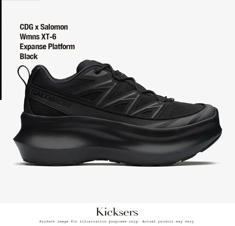 Comme des Garçons × Salomon CDG x Salomon XT-6 Expanse Platform