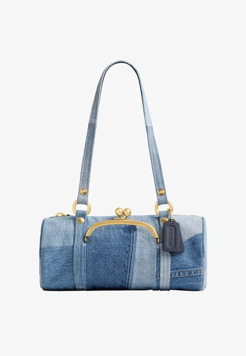 Coach Сумка Coach Kisslock Denim Bag