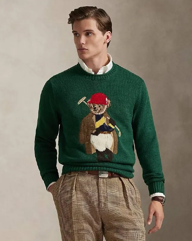 Polo Ralph Lauren Светр Polo Ralph Lauren Bear зелений