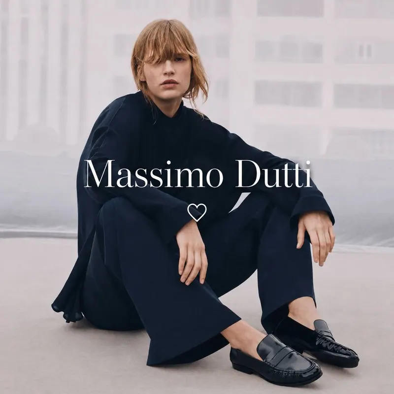 Massimo Dutti Жіночі лофери Massimo Dutti