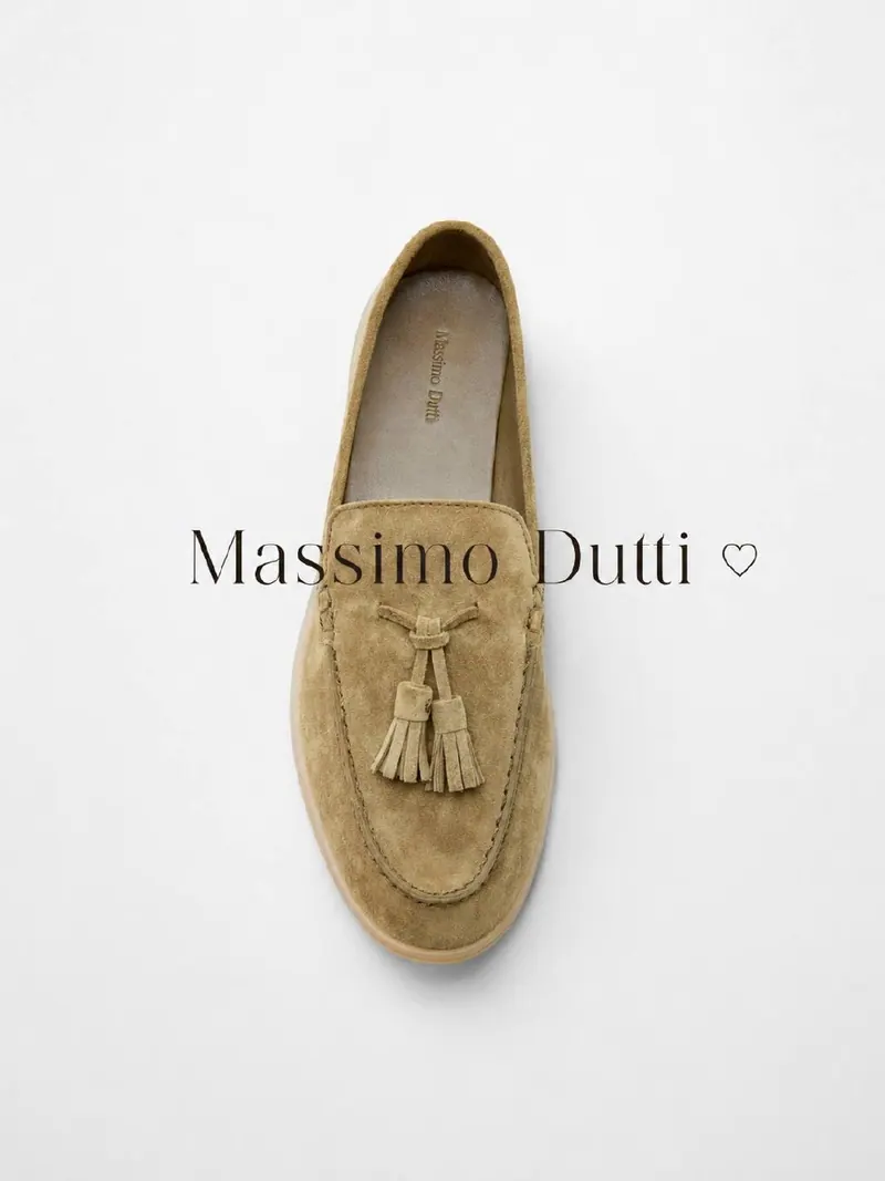 Massimo Dutti Жіночі лофери Massimo Dutti