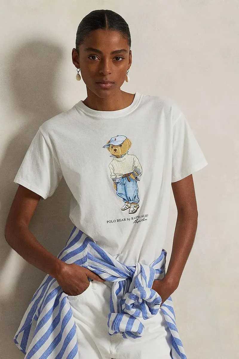 Polo Ralph Lauren Культова футболка Polo Ralph Lauren із фірмовим принтом Polo Bear