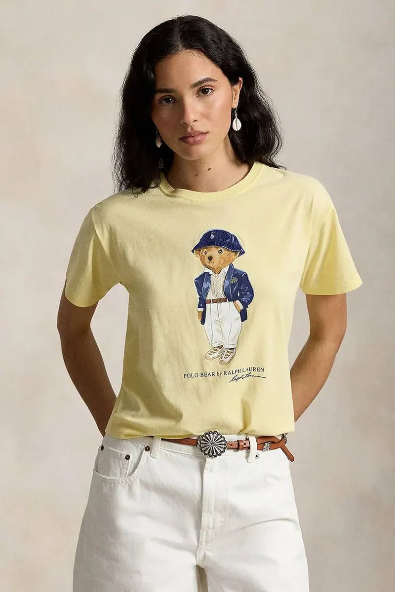 Polo Ralph Lauren Культова футболка Polo Ralph Lauren із фірмовим принтом Polo Bear