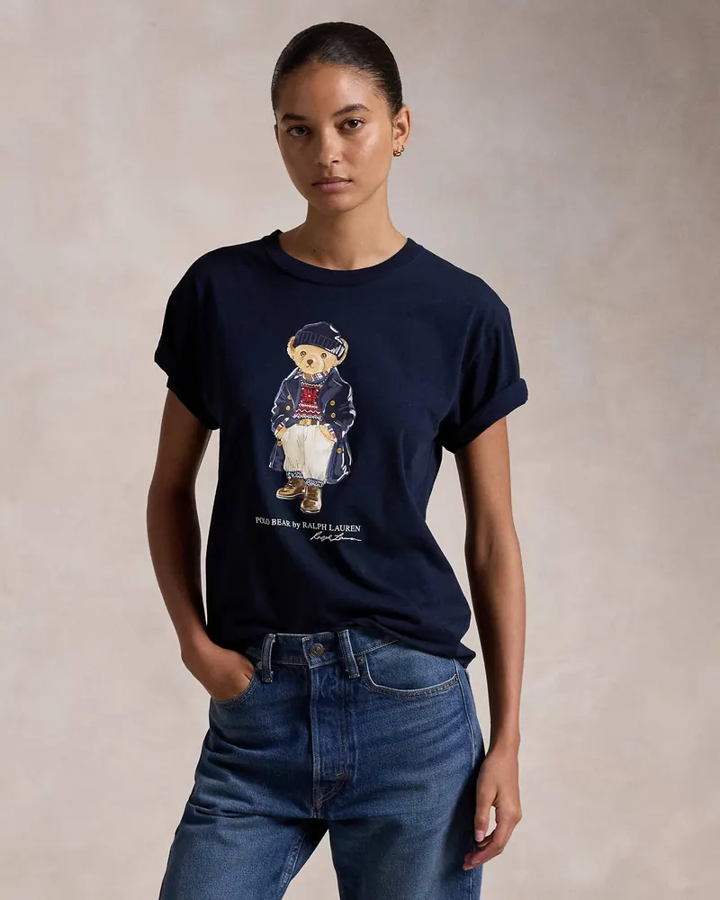 Polo Ralph Lauren Культова футболка Polo Ralph Lauren із фірмовим принтом Polo Bear