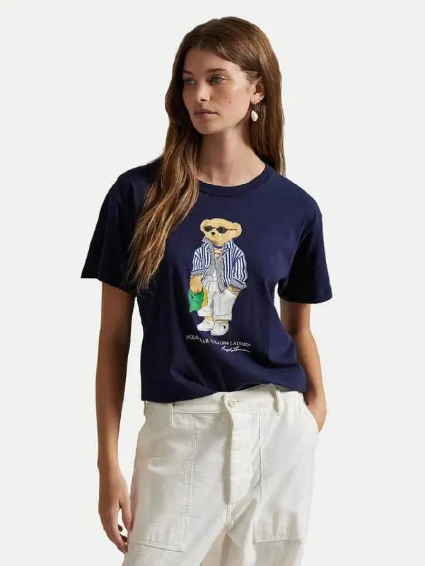 Polo Ralph Lauren Футболка Polo Ralph Lauren із фірмовим принтом Polo Bear