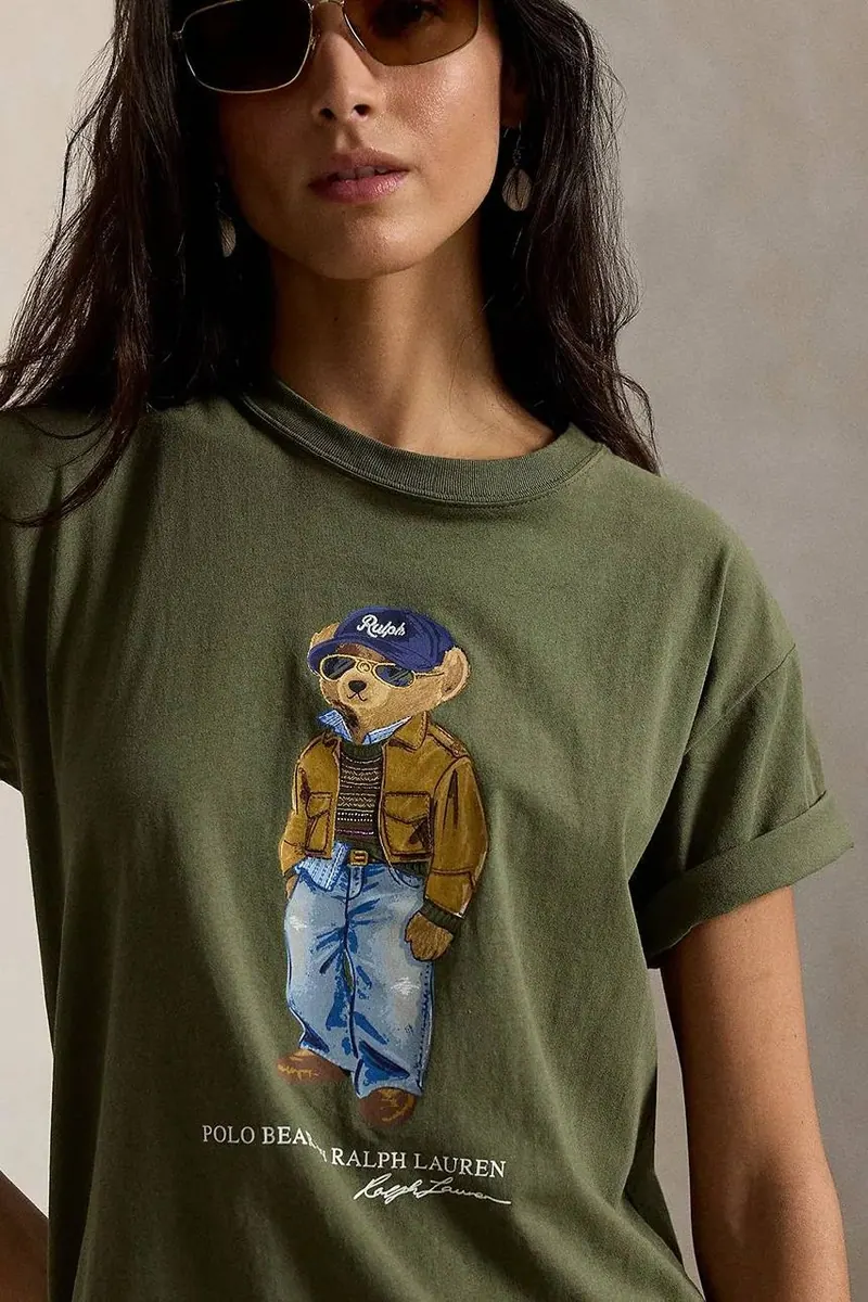 Polo Ralph Lauren Футболка Polo Ralph Lauren із фірмовим принтом Polo Bear
