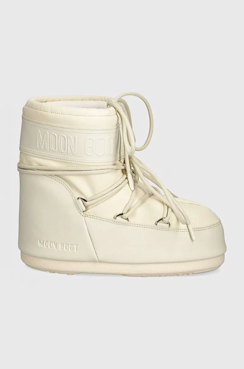 Moon Boot Moon Boot Icon Low Cream Nylon Boots 🎁Шапка в подарунок