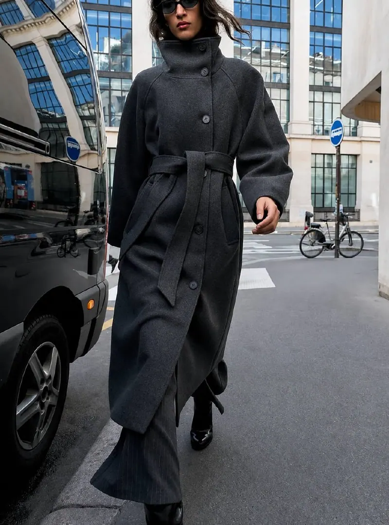Zara Пальто ZARA з поясом
