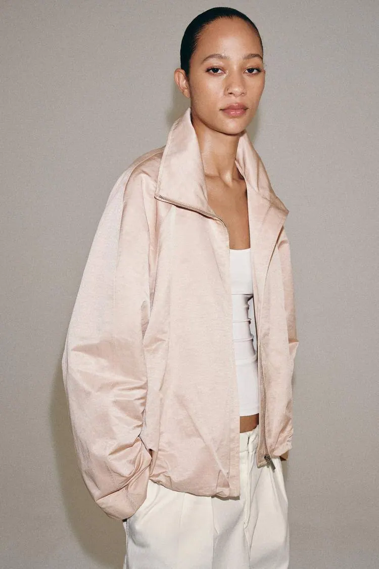 Zara ZARA Куртка з високим коміром