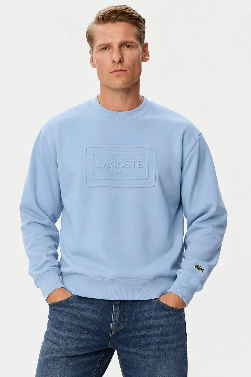 Lacoste Світшот Lacoste з рельєфним логотипом