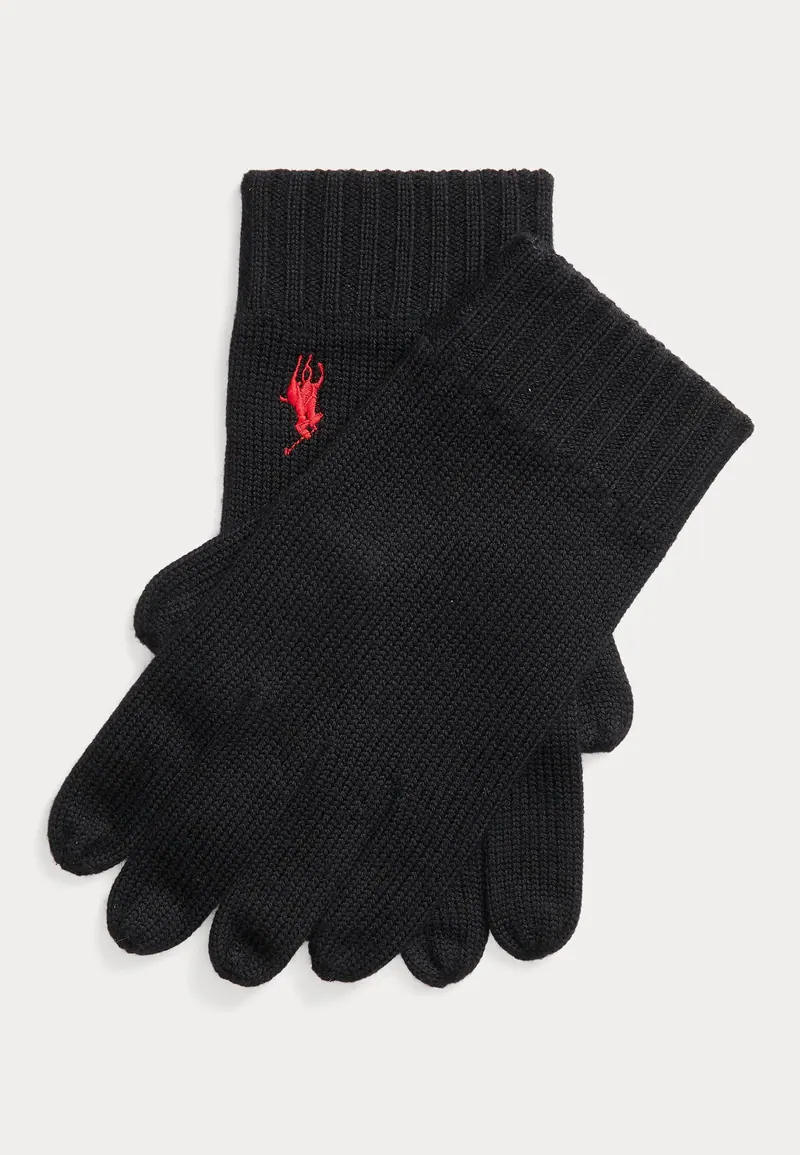 Polo Ralph Lauren В’язані рукавички Polo Ralph Lauren