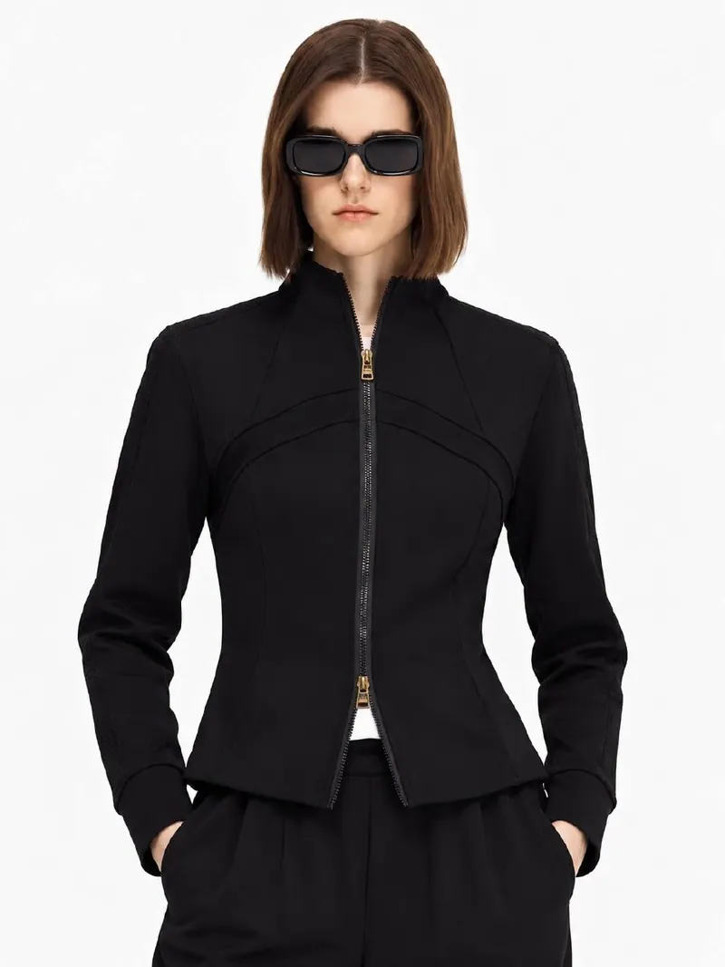 Karl Lagerfeld Жіноча кофта Karl Lagerfeld на блискавці