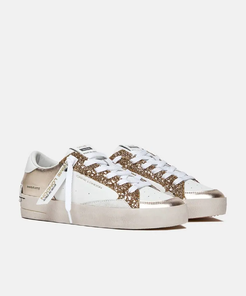 Crime London SK8 Deluxe Кеди Crime London SK8 Deluxe - акцентна пара, яку розбирають ✨