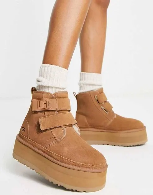 UGG Черевики UGG Neumel Platform Chestnut