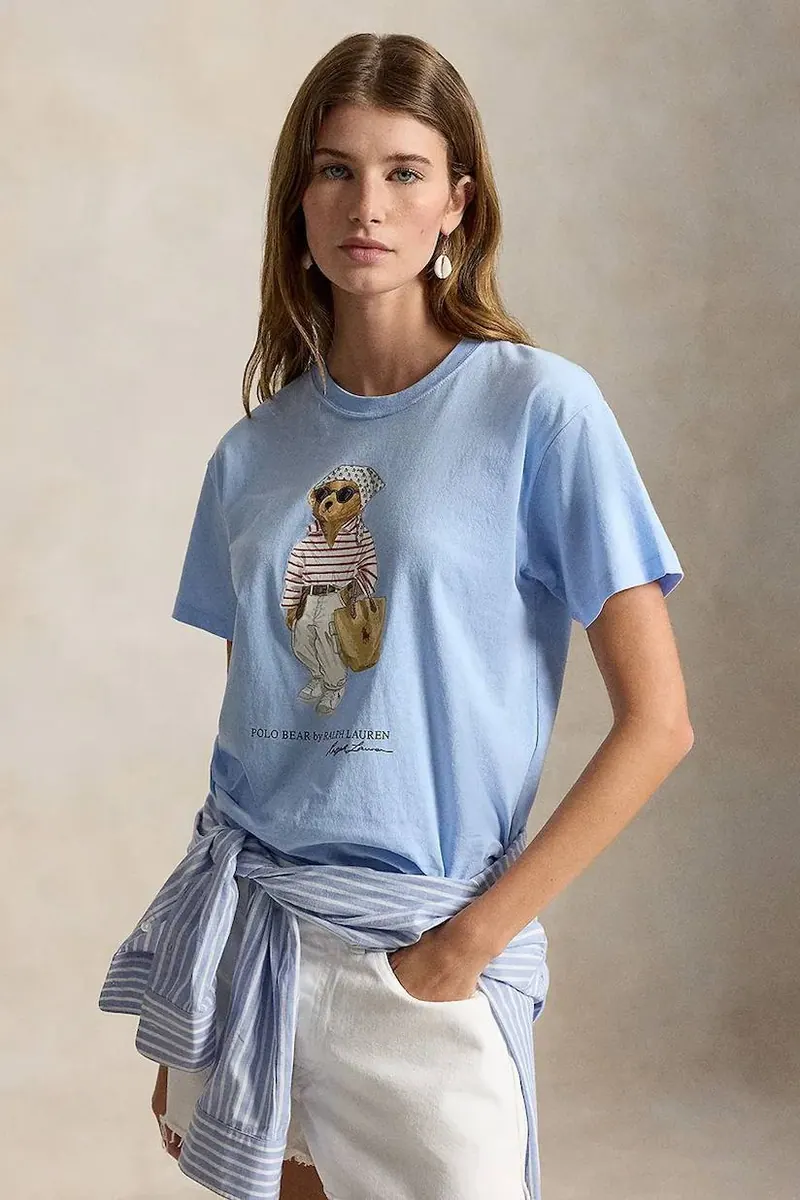 Polo Ralph Lauren Культова футболка Polo Ralph Lauren із фірмовим принтом Polo Bear