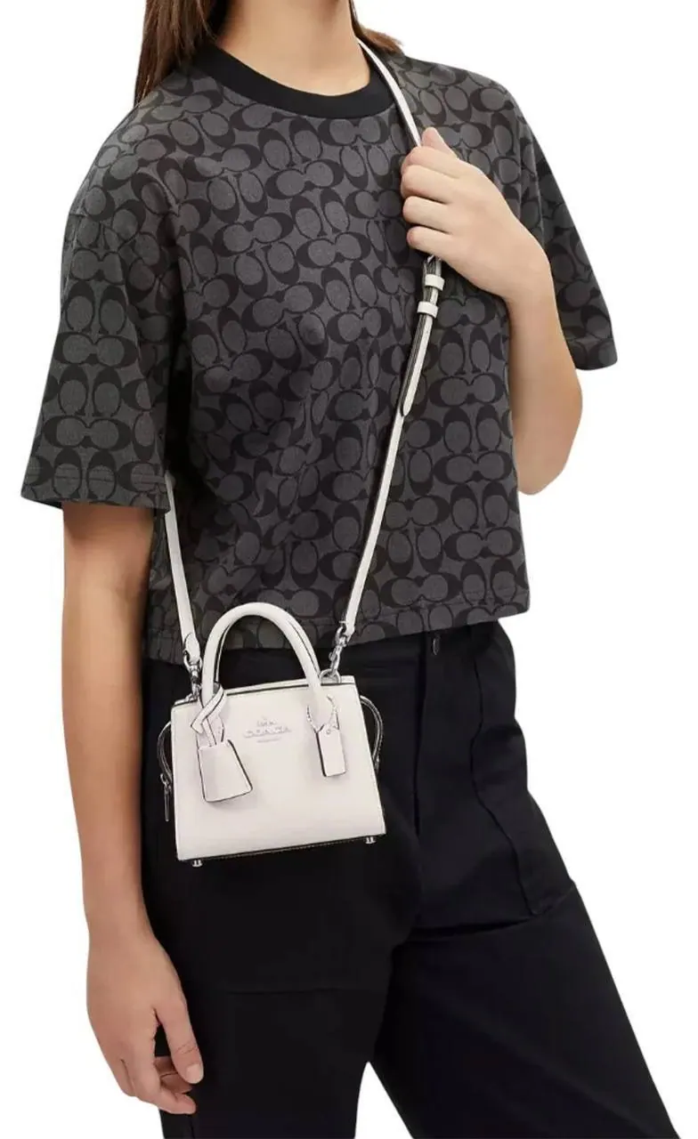 Coach Сумка Coach Andrea Mini Carryall bag Chalk