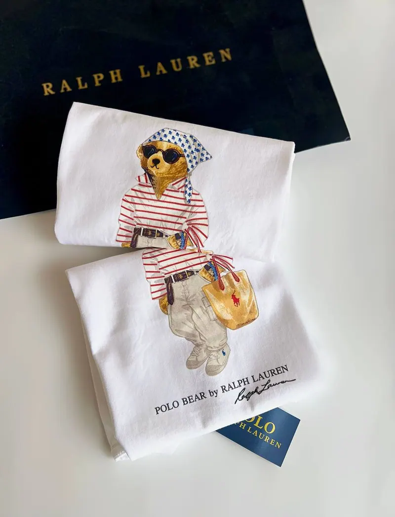 Polo Ralph Lauren Культова футболка Polo Ralph Lauren із фірмовим принтом Polo Bear