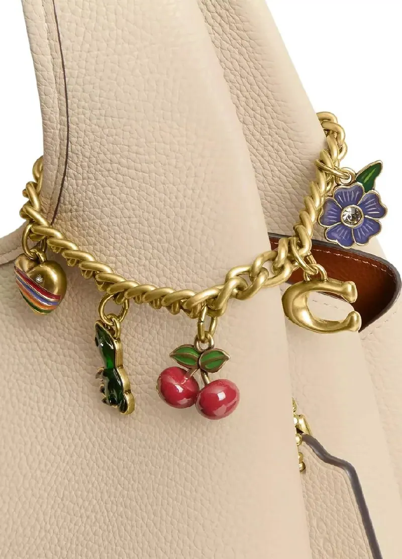 Coach Coach Motif Chain Bag Charm