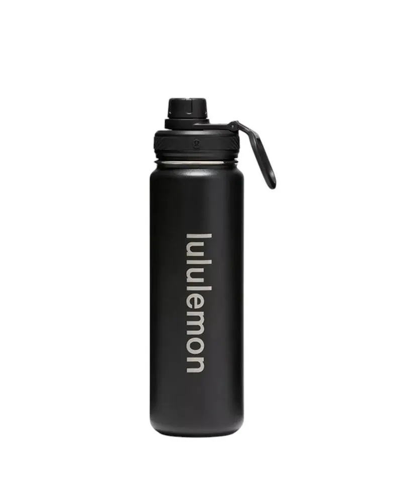 Lululemon Lululemon Back To Life Sport Bottle 24oz In Black