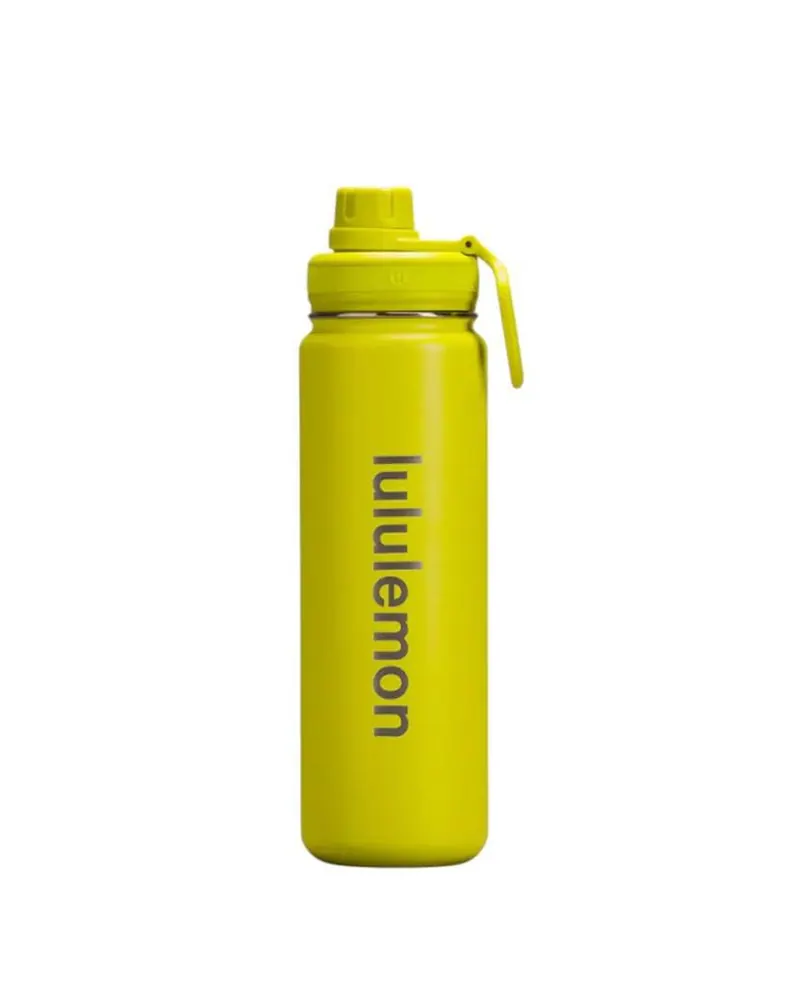 Lululemon Lululemon Back To Life Sport Bottle 24oz In Electric Lemon